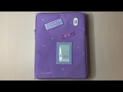 Видео: Распаковка BTS / Unboxing BTS Winter Package 2021