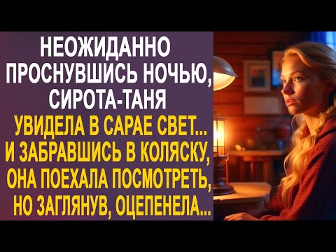Видео: Неожиданно проснувшись ночью, Таня увидела в сарае свет. И заглянув туда, она оцепенела...