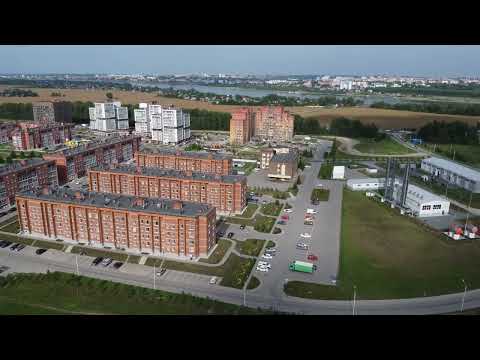 Видео: Северный парк, Серебряный бор. Томск с высоты.