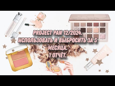 Видео: Project pan 12/2024. Использовать и выбросить за 3 месяца. 1 отчёт 👍😍.