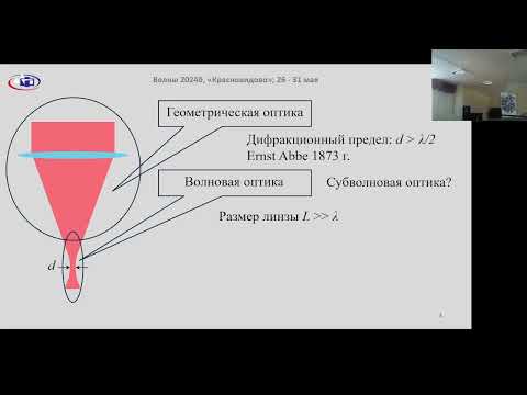 Видео: М.И. Трибельский. Новые эффекты при резонансном рассеянии света субволновыми объектами