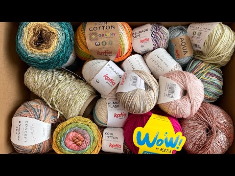 Видео: Обзор новинок пряжи KATIA, лето 2023/24