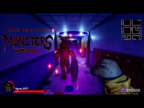 Видео: Игра за Монстра Rabbit Lucky + Win Maze Escape // Dark Deception: Monsters & Mortals