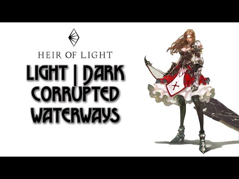 Видео: Heir of Light: Light and Dark Corrupted waterways | Обзор