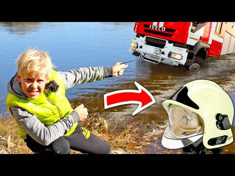 Видео: Выловили Пожарника со Дна Реки !? Находки под Мостом на Поисковый Магнит