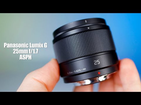 Видео: Объектив Panasonic 25mm f/1.7: 10 плюсов и 1 минус (которые вам нужно знать)