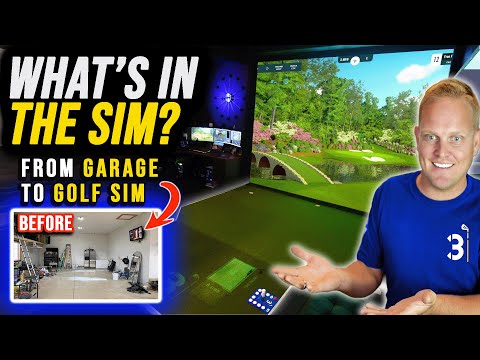 Видео: От гаражного хранилища до Dream Golf Simulator 🏠 | Экскурсия по студии Triples Happen