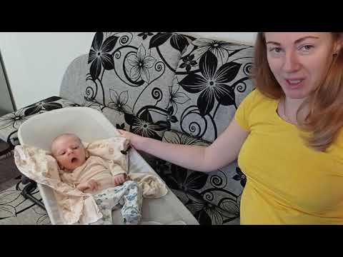 Видео: Шезлонг качалка для детей BabyBjorn Balance честный обзор