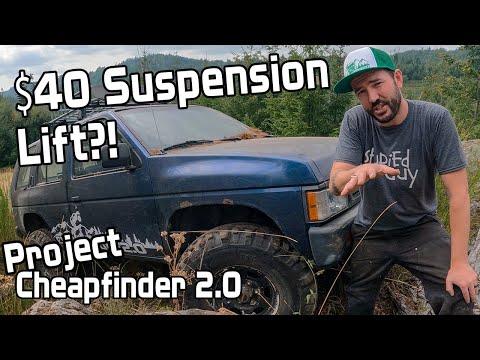 Видео: Переиндексируйте торсионы и поднимите клиренс на 40 долларов на Nissan Pathfinder Project 1992 го...