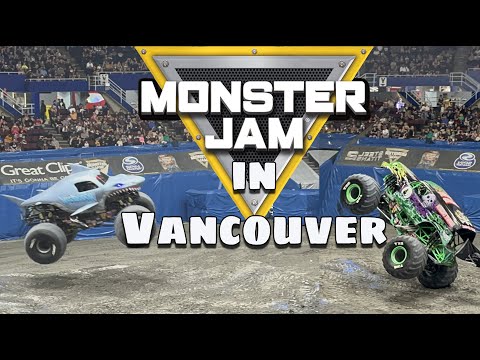 Видео: American show "Monster Jam" in Vancouver. Canada / Шоу джипів "Monster Jam" в Ванкувері