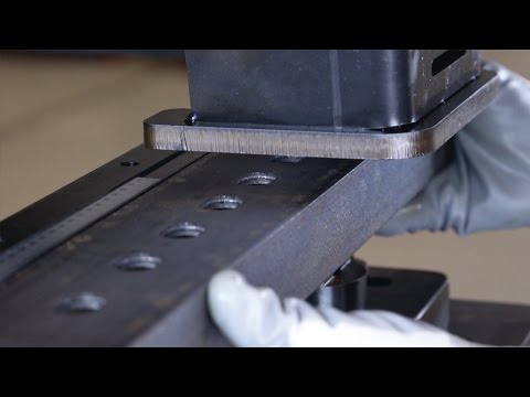 Видео: КАК ВЫПОЛНИТЬ НЕКОТОРЫЕ ДЕТАЛИ ПРИ ПОМОЩИ ГИДРАВЛИЧЕСКИХ ПРЕСС-НОЖНИЦ MX700 NARGESA