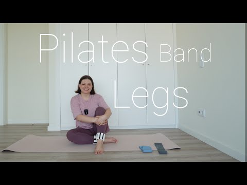 Видео: Пилатес для сильных бедер с эластичной лентой