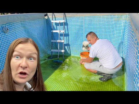 Видео: ЧИСТИМ БАССЕЙН, САША САМ ЗА РУЛЕМ. НИКА ЛАЙФ