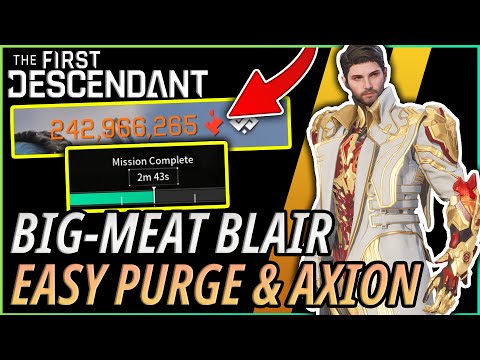 Видео: Эта сборка Блэра ИДЕАЛЬНО подходит для забегов «Аксион» и «Чистка»! | «Большое мясо» Блэр