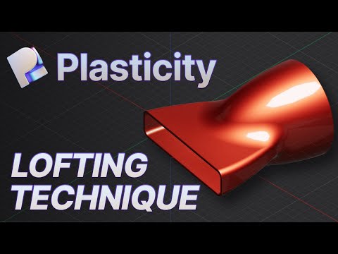 Видео: Учебное пособие по технике лофтинга Plasticity 3D для начинающих