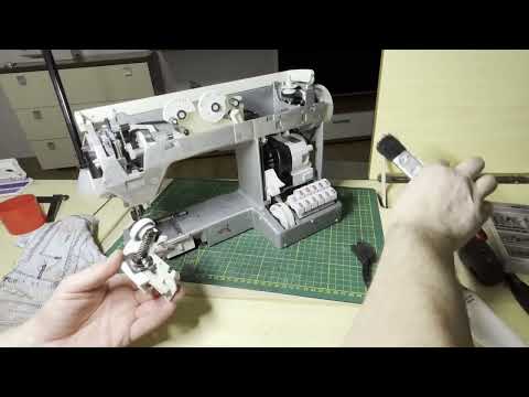 Видео: PFAFF SELECT 1538 IDT Nähmaschine Sewing machine Швейная машина/Reparatur   ремонт/Service сервис