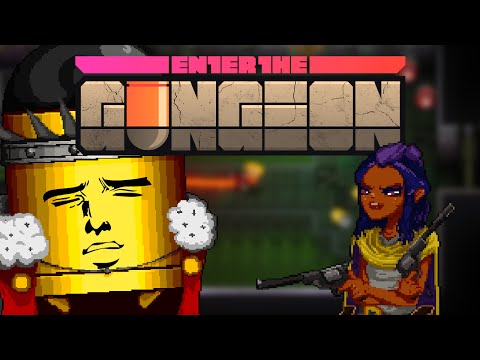 Видео: Охотница и куча лута // Enter the Gungeon