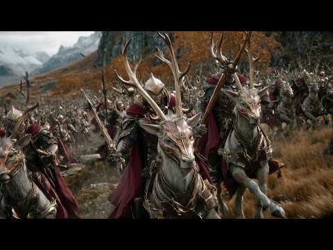 Видео: Хельмова Падь осаждена! 1 500 000 воинов Изенгарда против 390 000 защитников! Кто победит? [4k]