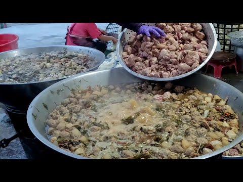 Видео: Кислая горчица Овощной мясной суп, Клейкий масляный рис-тайваньская уличная еда