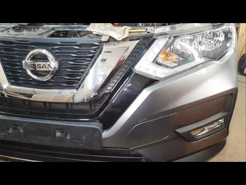 Видео: Установка противотуманных фонарей на Nissan X-trail