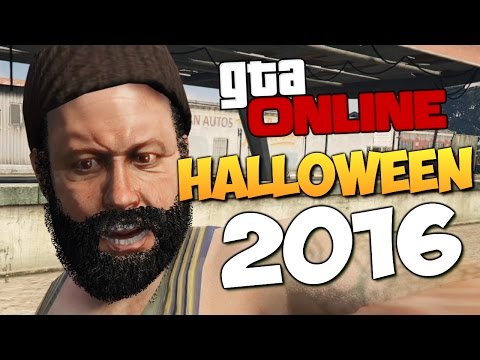 Видео: GTA ONLINE - HALLOWEEN 2016 (УГАР) #292