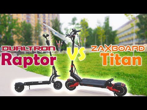 Видео: Dualtron Raptor vs Zaxboard Titan что выбрать?