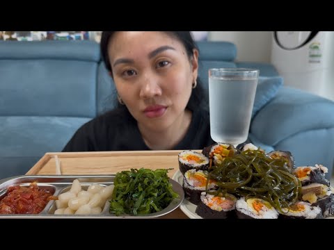 Видео: MUKBANG /КИМПАБ И САЛАТИКИ /КАК ВЫ ОТДЫХАЛИ В МОЛОДОСТИ?💃🏻👯‍♀️🕺🪩