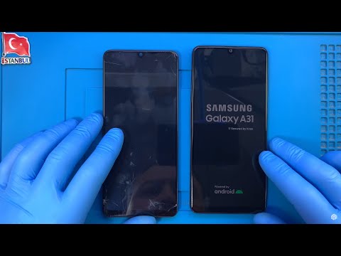 Видео: Замена экрана Samsung Galaxy A31