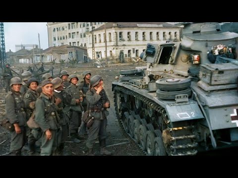 Видео: Уникальная немецкая кинохроника битвы за Воронеж (1942-1943)