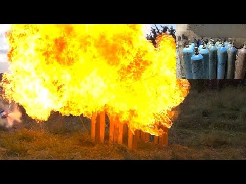 Видео: Кислород с маслом реакция