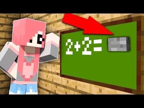 Видео: ОСТАЛАСЬ В ПУСТОЙ ШКОЛЕ! ПОИСК КНОПКИ В МАЙНКРАФТ