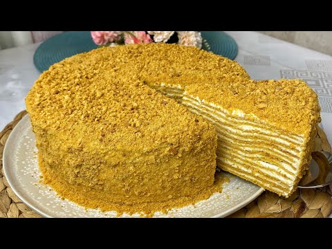 Видео: МЕДОВИК🍯| Классический рецепт Медовика🐝🤤| У всех получится идеально🤩| Қазақша рецепт