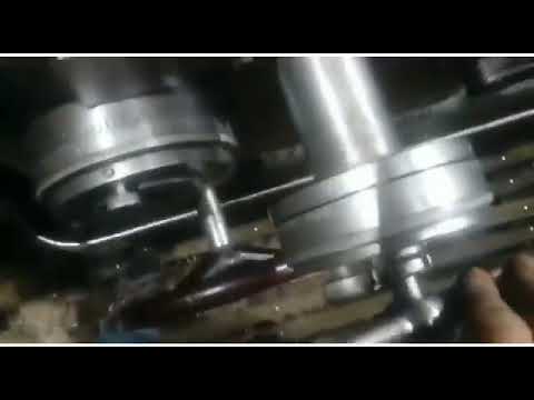 Видео: расточка, проточка подшипника ( работа с огоньком)