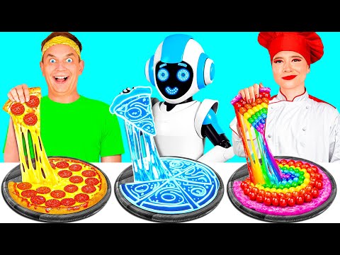 Видео: Кулинарный Челлендж: Я против Бабушки с Роботом от BaRaDa Gold Challenge