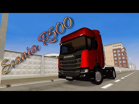 Видео: СОВРЕМЕННЫЙ ВНЕШНИЙ ВИД, МАНЯЩИЙ ПОКУПАТЕЛЕЙ! Scania R500. Тест драйв на MTA Province #6