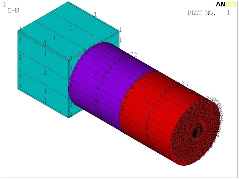 Видео: ANSYS Сопротивление материалов. E-04 (кручение, неизвестный внешний момент)