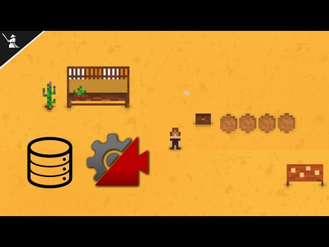 Видео: 2d ферма на unity [туториал] #9  Сохранение инвентаря и движение камеры за игроком