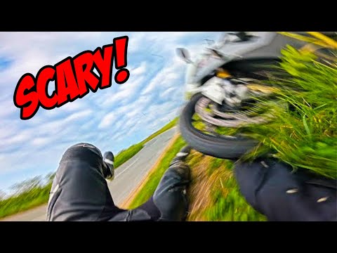 Видео: КОШМАР КАЖДОГО МАЙКЕРА — Безумные моменты на мотоцикле — Эпизод 628