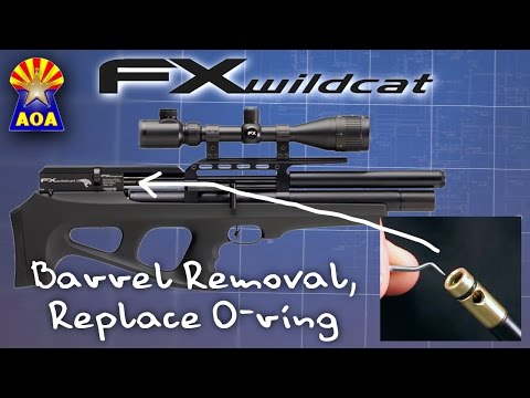 Видео: Ремонт уплотнительного кольца ствола FX Wildcat