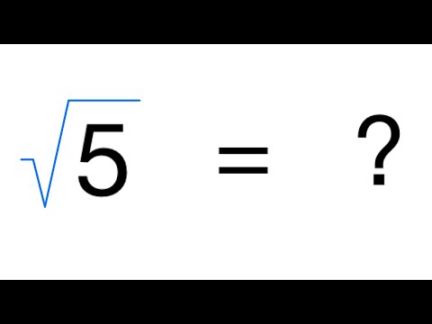 Видео: Вычисляем корень из 5 #math