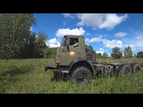 Видео: Камаз 4310, пробный выезд на природу!!!KAMAZ 4310, first time outdoors!!!