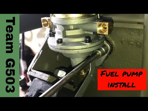 Видео: Установка топливного насоса на двигатель Willys MB L134
