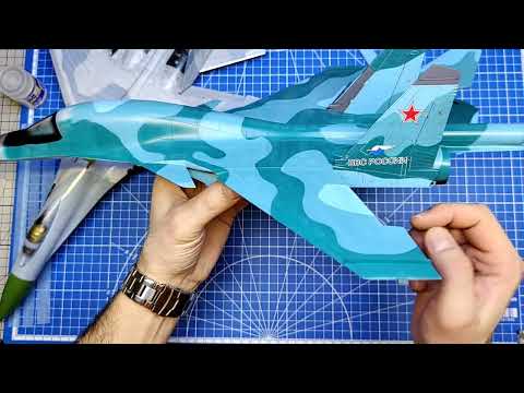 Видео: Су-27 GWH, Су-34 Hobby Boss 1/48.
