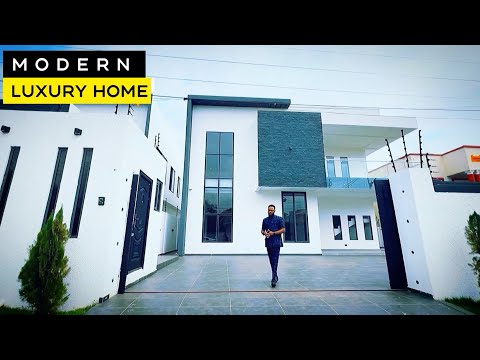 Видео: Этот роскошный дом с 4 спальнями в Аккре, Гана, поразит вас