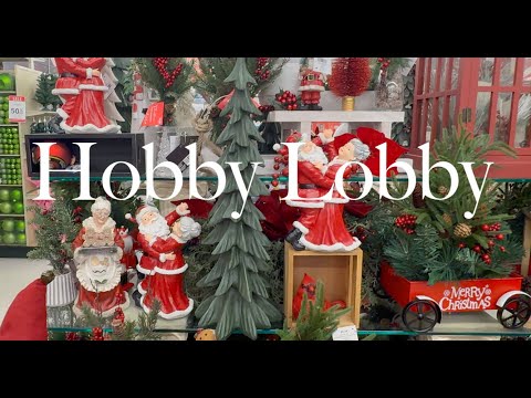 Видео: Рождество в Hobby Lobby!!