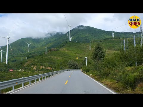 Видео: Швейцарский нож горных дорог: Наибэшанские hairpin в облаках