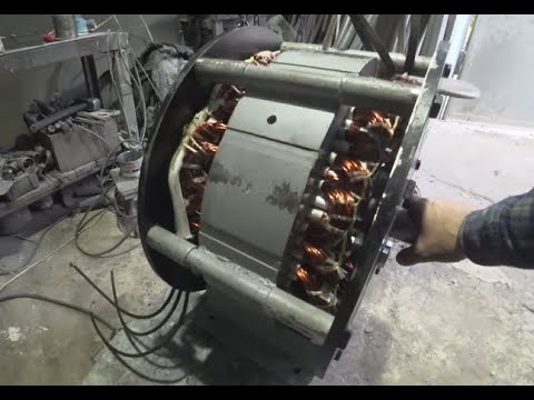 Видео: Постройка мощного генератора длч ветрогенератора