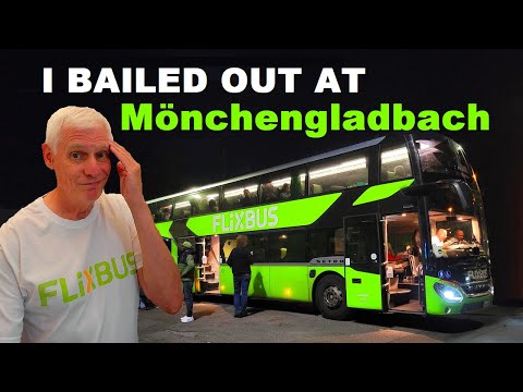 Видео: Я ВЫХОДЮ ИЗ FLIXBUS В ПОЛНОЧЬ, чтобы увидеть Мёнхенгладбах. Почему???
