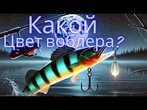 Видео: Цвет воблера для ночной ловли судака с берега: какой выбрать?