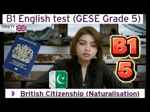 Видео: Тест по английскому языку B1 (GESE, 5 класс) | Британское гражданство SELT | Тринити-колледж Лонд...
